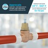 Cash Acme EB45 Pressure Regulating Valve, Double Union, 1 Inch