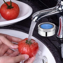 3Pcs Tap Aerator 24mm Male Water Saver Tap Filter Nozzle Faucet Aerator Tap Aerators Replacement Part for Kitchen Sink Bathroom Restaurant Public