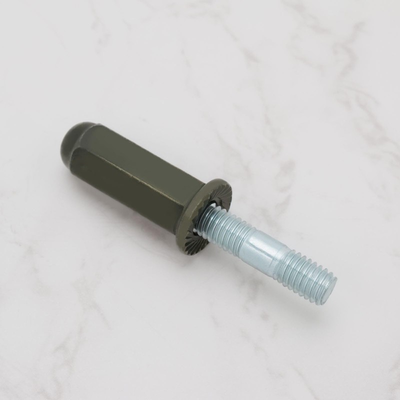 LT Easiyl 2 Set M6 Exhaust Pipe Stud Nut Bolt
