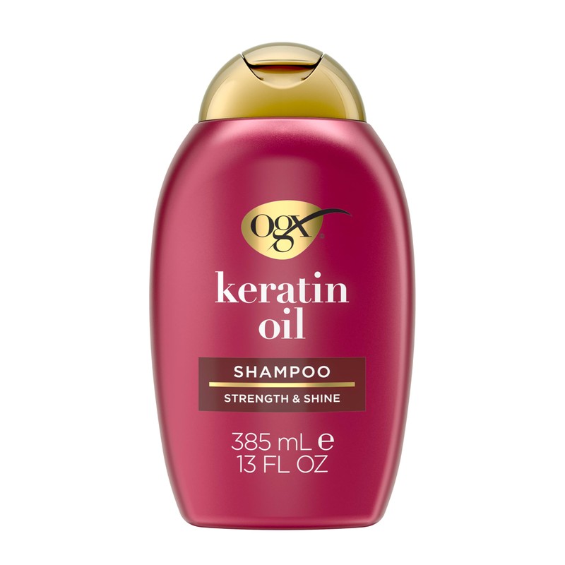 OGX, Shampoo Anti Quiebre de Aceite de Keratina, 385 ml