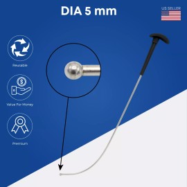 Stellmacher Instruments Inc Reusable Intubation Stylet - 12.5" (31.7cm) Anesthesia Instruments