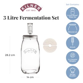 Kilner Create & Make Fermentation Set | 3L