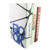 Cute Fashion Book Style Nonskid Bookends Art Bookend Home Office