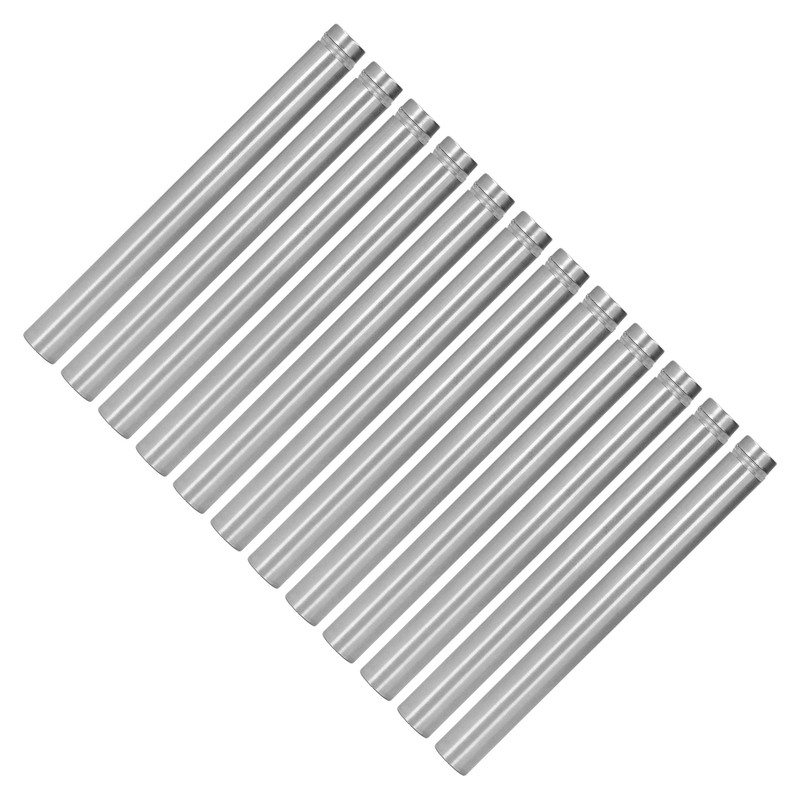 12PCS Standoff Screws Advertising Nails Stainless Steel Sign Holder Screw