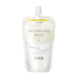 Elixir Luflet Balancing Milk Milky Lotion, Smooth Type, Refill, 4.3 fl oz (110 ml)