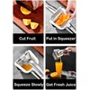 Real Stainless Steel Lemon Squeezer Citrus Juicer Hand Press Heavy