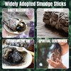 Ancientveda White Sage Mix Smudge Sticks 3 Pack for Cleansing,