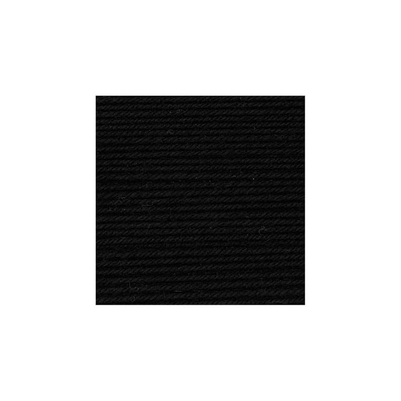 Rico Essentials Merino Double Knitting - Black 90