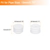 uxcell 8Pcs Round Plastic Hole Plug, 0.75" Dia Rubber End