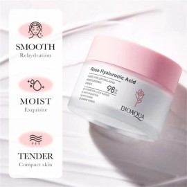 Crema Facial Ácido Hialurónico Rosas Bioaqua Momento Aplicación Día Noche Tipo Piel Todo