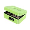 KYODOLED Cash Box with Combination Lock,Safe Metal Box for Money,Storage