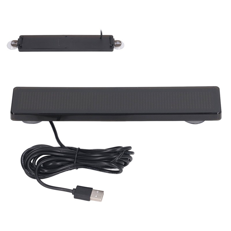 Scrolling LED Sign Programmable Red Light Display Screen 12x72 Resolution