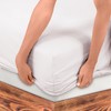 Soroor® Bedding & Linen | Microfibre Single Fitted Sheet, White