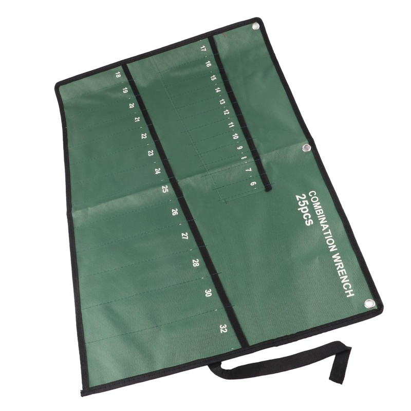 Canvas Wrench Set Bag, Wrench Tool Roll Up Pouch, Multi