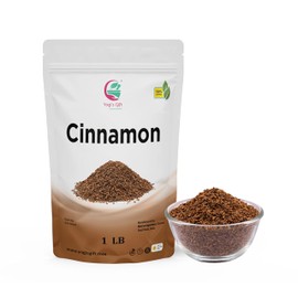 Crushed Cinnamon Bark 1 LB | Bulk Cinnamon Stick Pieces/Chips For Tea, Cooking | Rich Aroma and Great Flavour | Premium Grade Product by Yogi's Gift®