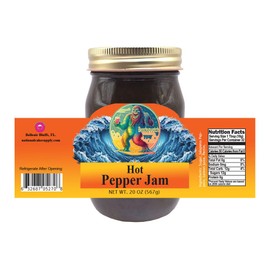 Beachsquatch Hot Pepper Jam, 20 ounce jar