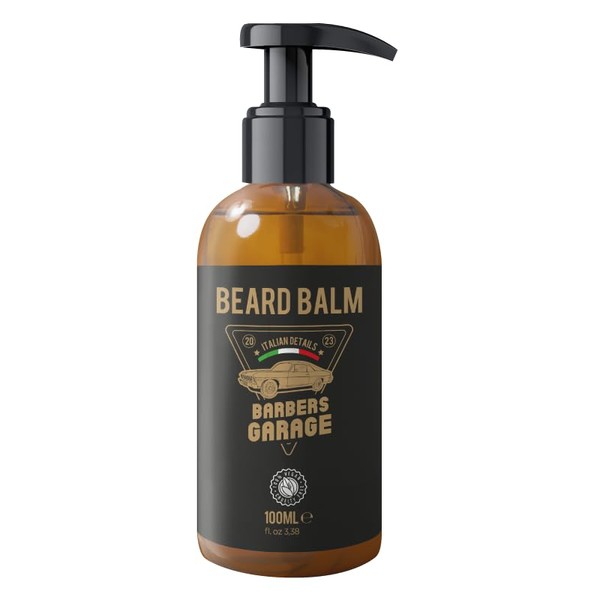 Barbers Garage Beard Balm (100 ml) - Italian Details -