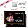 THEBESTU 50 Psc TBR Theme Scratch Off Game Cards, to