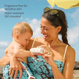 Protector solar roll-on Baby Bum Mineral SPF 50 | Vegano y compatible con la Ley de Arrecifes 104 de Hawaii (sin octinoxato ni oxibenzona) Loción prot