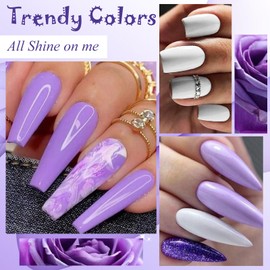 MTSSII 12PCS Gel Nail Polish Set,UV/LED Soak Off,12 Colors Gel Nail Kit Art Design Soak Off UV LED,Nail Art Design Gifts for Women (Set-9, 12pcs)