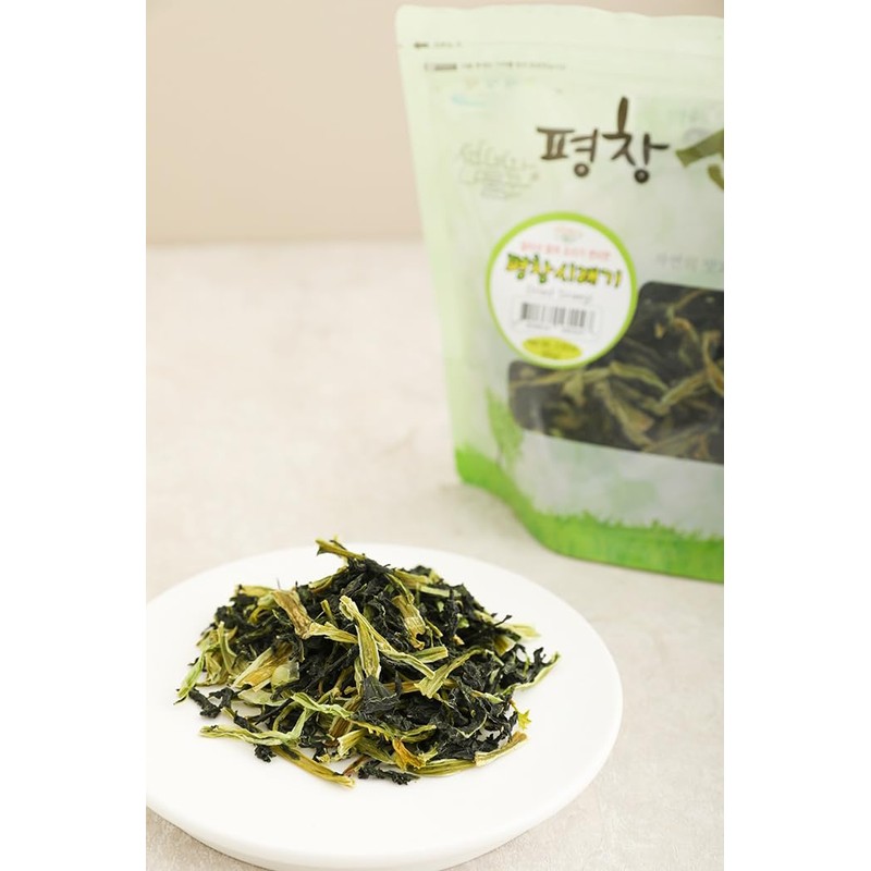 Pyeongchang Dried Easy Cook Radish Leaves 2.82oz. 간편시래기 Korean Dried