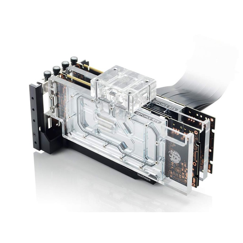 Bitspower Touchaqua Dual VGA Vertical Support