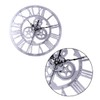 GRIRIW 1Pc Chic Retro Gear Wall Clock Industrial Style Decorative