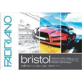 Fabriano Bristol Collate Pad A5 Sheets 20 250 g