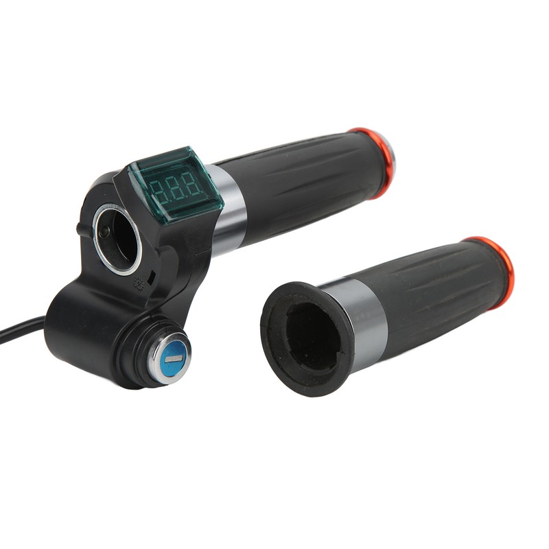 Electric Bike Handlebar Throttle Twist Grip Plastic Twist Throttle Accelerator
