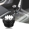 BLAKAYA Compatible wth Carbon Fiber Gear Shift Knob Cover Automotive