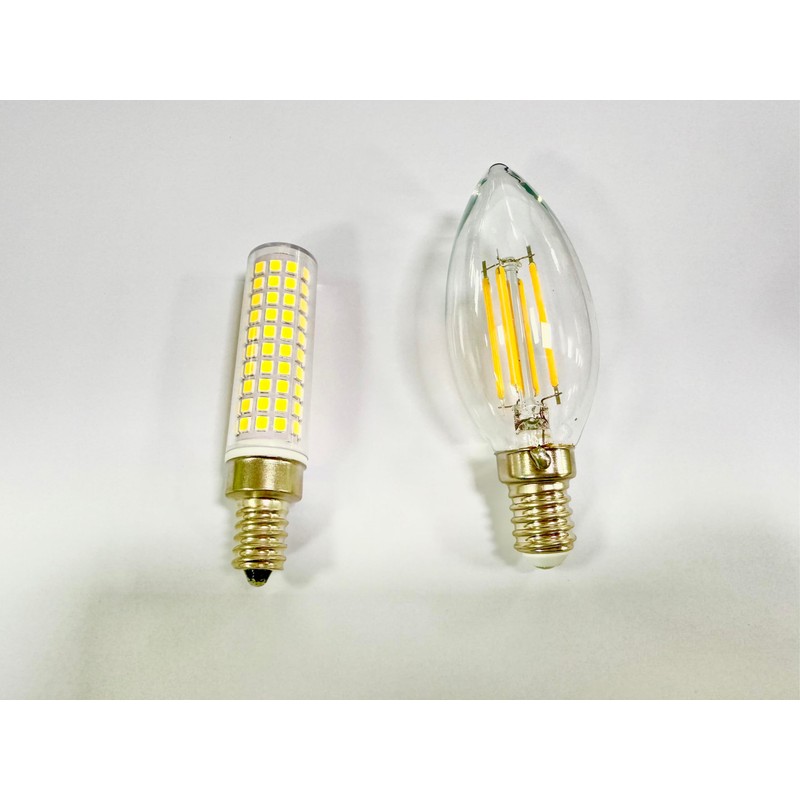 ALIDE E12 10W 6000K LED Candelabra Bulbs 100w Equivalent 1200lm