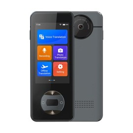 【Ferxiner】exs ulity Translator Device, Real Time Smart Voice Photo Translator,  Instant Translator with 3.1" Touch Screen & 139 Countries,Offline Online for Business Learning Travel Audio Digita - style: w10