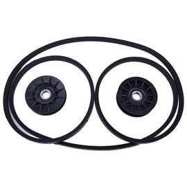 Czomoizc 756-05024 V Idler Pulley 756-05032 Flat Idler Pulley 754-05027 Drive Belt Compatible with Cub Cadet MTD GT50 GT54 LT42 GT XT1 XT2 ZT1 ZT2