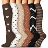 Compression Socks for Women and Men, Knee High Support Socks