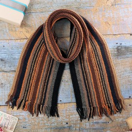 NOVICA Alpaca blend scarf, 'Mystic Lands'