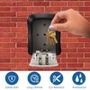 Kiuiom Key Safe Wall Mounted, Key Safe Outdoor, Key Safe