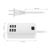 Unbranded 6 Port USB Hub Fast Wall Charger Station Multi-Function