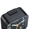 Peakeep 3D Numbers No Tick-Tock Analog Alarm Clock with Classic