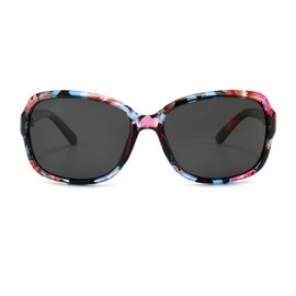 COTIA Reader Sunglasses for Women Elegant Vintage Outdoor Reading Sun Glasses Full Lens Magnifying Eyewear Non Bifocal (flower, 3, multiplier_x)