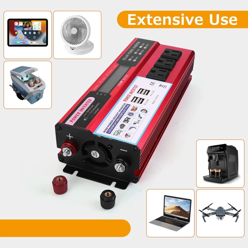 2000 watt Solar Power Inverter, Solar Power Inverter 12V DC