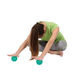 Gymnic 2 x Blue Reflex Ball 6cm