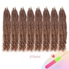Niseyo Goddess Box Braids Crochet Hair 12 Inch 8 Packs