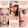 2 Pack TLM Flawless Color Changing Foundation, Warm Skin Tone