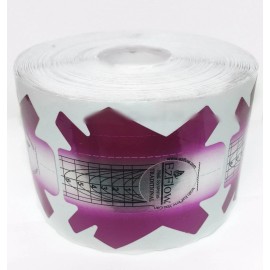 EzFlow Nail Form-- TRADITIONAL  Nail Forms 500ct