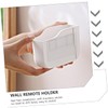 FUNOMOCYA Wall Remote Control Holder Tv Remote Holder Partitioned Storage