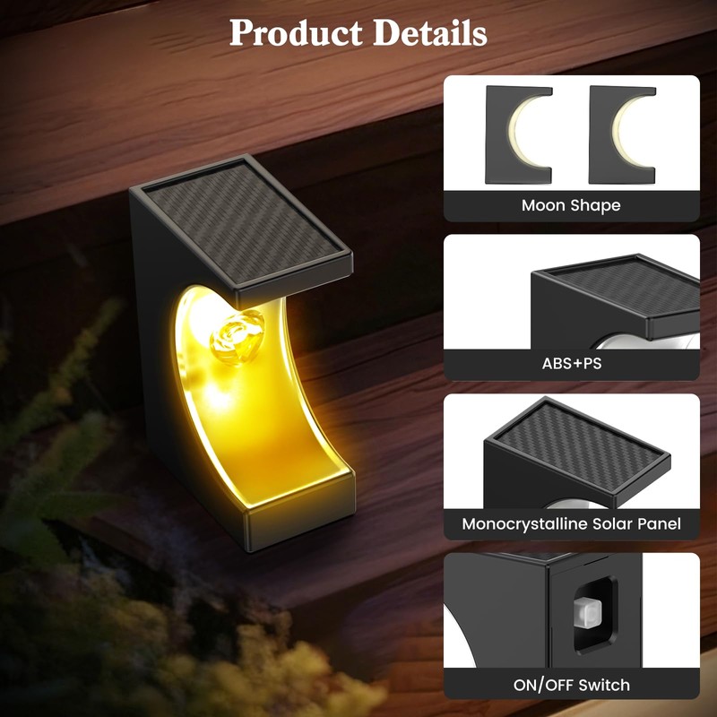 PAIRIER Outdoor Solar Lights