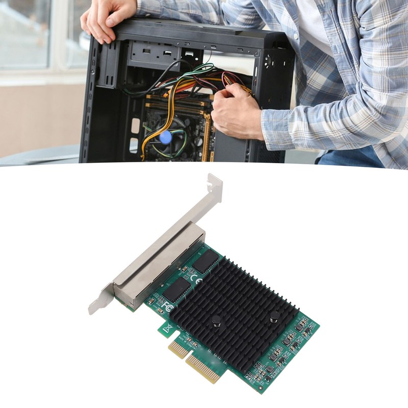 PCIe Gigabit Network Card Professional 8125B 4 Port 2.5G Copper