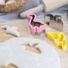 Dinosaur Cookie Cutters Set - Stainless Steel Shaped Cookie Candy