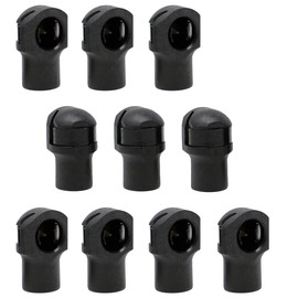 Gas Strut End Fittings for 10mm Ball-Stud (10 Pack) - Black M6 Female Thread - Gas Spring Strut Lift Support Sockets RT-60-00006 (10)