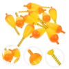 Kisangel 3sets Fishing Supplies Small Bait Floats Fishing Tackle Ice